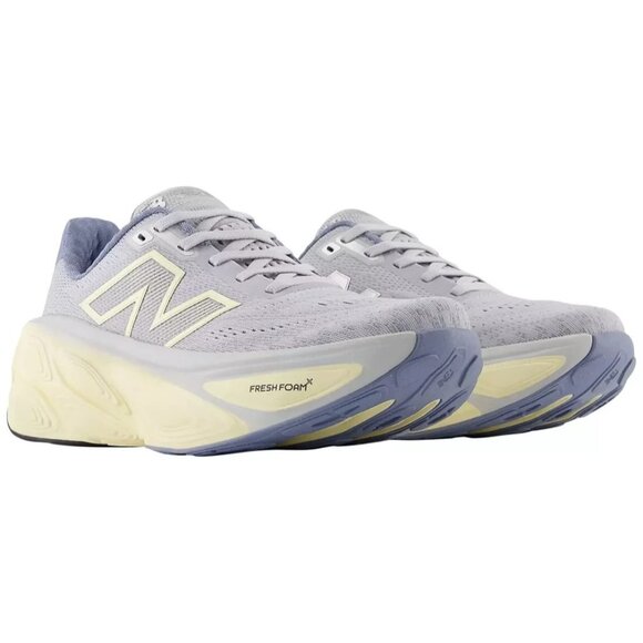 New Balance Shoes - New Balance Women's Fresh Foam X More v5 Running Shoes Gray Blue  Size 6 WMORCE5